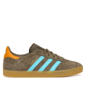 Sneakersy adidas Gazelle JR5942 Brązowy