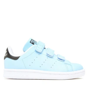 Sneakersy adidas Genie Stan Smith Shoes GW4536 Niebieski