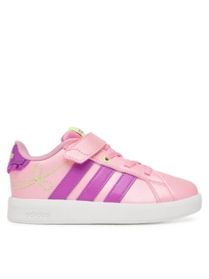 Sneakersy adidas Grand Court 3.0 Girls Shoes Infant KI1757 Różowy