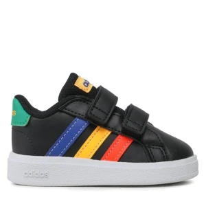 Sneakersy adidas Grand Court Lifestyle Hook and Loop Shoes HP8918 Czarny