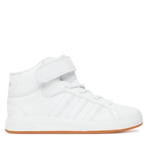 Sneakersy adidas Grand Court Mid K JR0803 Biały