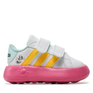Sneakersy adidas Grand Court Minnie Tennis Sportswear Kids ID8018 Biały