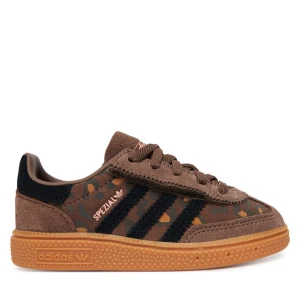 Sneakersy adidas Handball Spezial Comfort Closure Elastic Lace LA1381 Brązowy