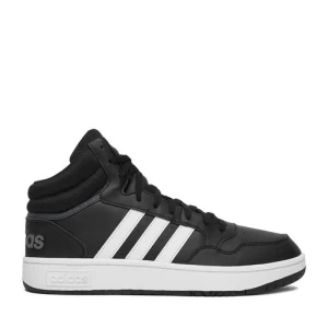 Sneakersy adidas HOOPS 3.0 MID GW3020 Czarny