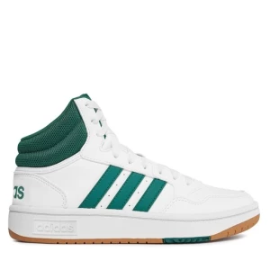 Sneakersy adidas Hoops 3.0 Mid Lifestyle Basketball Classic Vintage Shoes IG5570 Biały