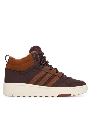 Sneakersy adidas Hoops 4.0 Mid JQ5364 Brązowy