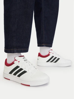 Sneakersy adidas Hoops Classic J KI1044 Biały