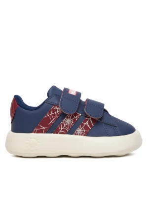 Sneakersy adidas Marvel Spider-Man Grand Court JS2342 Granatowy