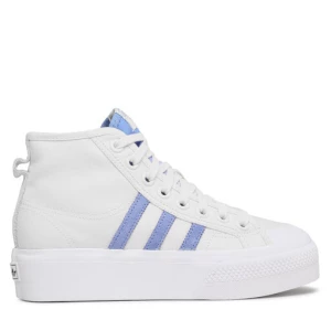 Sneakersy adidas Nizza Platform Mid FZ6189 Biały