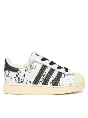 Sneakersy adidas Pokemon Superstar II Elastic Lace KJ5614 Biały