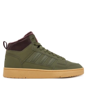 Sneakersy adidas Rapid Court Mid Winterized JR0184 Zielony