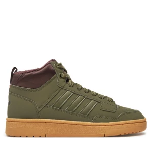 Sneakersy adidas Rapid Court Mid Winterized JR2813 Zielony