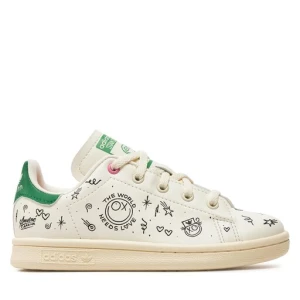 Sneakersy adidas Stan Smith C GY1790 Kremowy