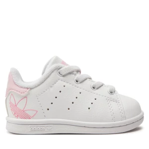 Sneakersy adidas Stan Smith Elastic Lace Kids IF1265 Biały