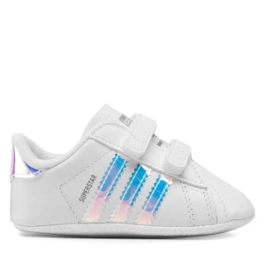 Sneakersy adidas Superstar Crib BD8000 Biały