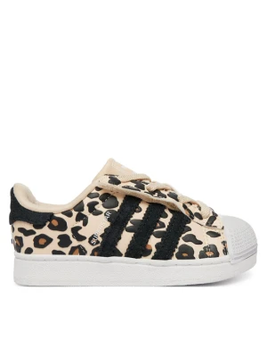 Sneakersy adidas Superstar II Comfort Closure Elastic Lace KK2126 Beżowy