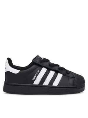 Sneakersy adidas Superstar II Elastic Lace JH9985 Czarny