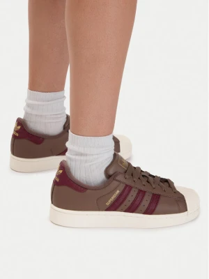 Sneakersy adidas Superstar II KJ7119 Brązowy
