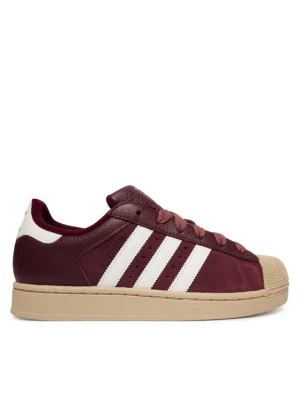 Sneakersy adidas Superstar II KJ9949 Bordowy