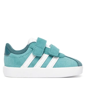 Sneakersy adidas VL Court 3.0 Shoes JP7877 Turkusowy
