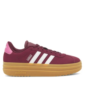 Sneakersy adidas VL Court Bold IH4780 Bordowy