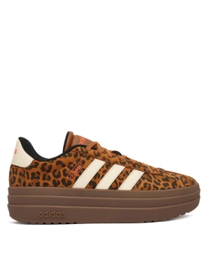 Sneakersy adidas Vl Court Bold KK4671 Brązowy
