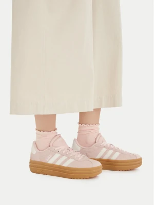 Sneakersy adidas Vl Court Bold Shoes IH9151 Różowy jasny