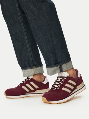Sneakersy adidas Zx 500 Rs LA1638 Bordowy