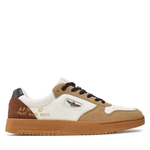 Sneakersy Aeronautica Militare 242SC235PL244 Beżowy