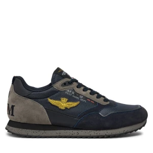 Sneakersy Aeronautica Militare 242SC288CT3379 Granatowy