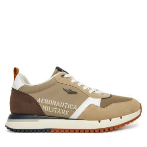 Sneakersy Aeronautica Militare 251SC283CT3544 Beżowy