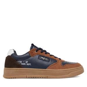 Sneakersy Aeronautica Militare 252SC0235UPL00244 Granatowy