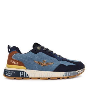 Sneakersy Aeronautica Militare 252SC0276UCT03380 Granatowy