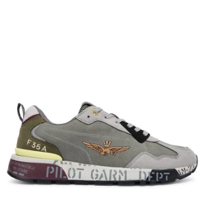 Sneakersy Aeronautica Militare 252SC0276UCT03380 Szary