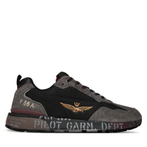 Sneakersy Aeronautica Militare 252SC0276UCT03546 Czarny