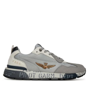 Sneakersy Aeronautica Militare 252SC0276UCT04249 Szary