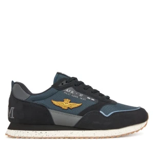 Sneakersy Aeronautica Militare 252SC0288UCT03545 Granatowy