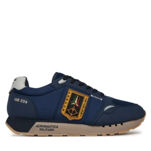 Sneakersy Aeronautica Militare 252SC0292UCT03331 Granatowy
