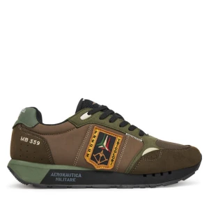 Sneakersy Aeronautica Militare 252SC0292UCT03331 Zielony