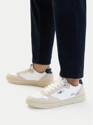 Sneakersy Aeronautica Militare 261SC0235UPL00244 Beżowy