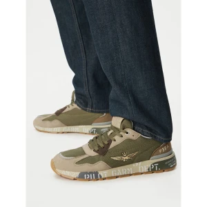 Sneakersy Aeronautica Militare 261SC0276UCT04327 Zielony