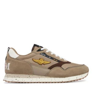 Sneakersy Aeronautica Militare 261SC0288UCT03545 Beżowy