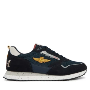 Sneakersy Aeronautica Militare 261SC0288UCT03545 Granatowy