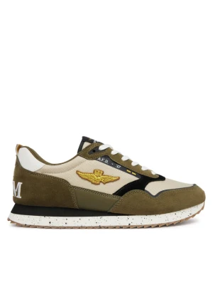 Sneakersy Aeronautica Militare 261SC0288UCT03545 Zielony