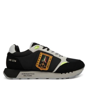 Sneakersy Aeronautica Militare 261SC0292UCT03331 Czarny