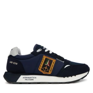 Sneakersy Aeronautica Militare 261SC0292UCT03331 Granatowy