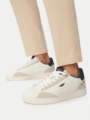 Sneakersy Aeronautica Militare 261SC0306UCT04325 Biały