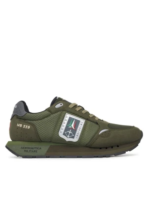 Sneakersy Aeronautica Militare 262SC0292UCT04393 Zielony