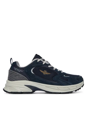 Sneakersy Aeronautica Militare 262SC0301UCT03500 Granatowy