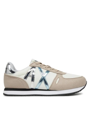 Sneakersy Armani Exchange XDX031 XV137 U421 Écru Kremowy